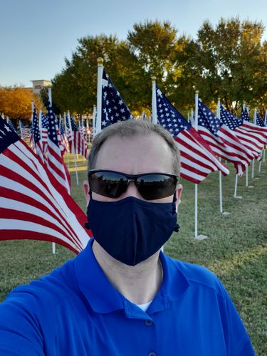 Customer photo review of Advanced Nanotech Premium Face Mask