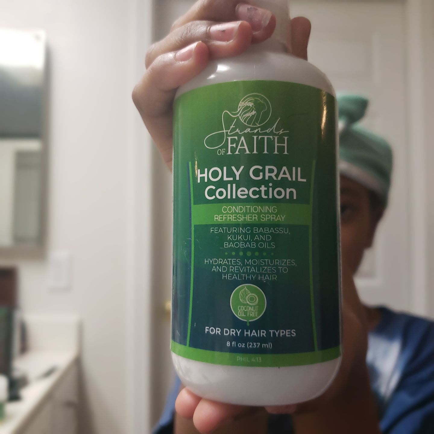 Customer photo review of Intense Deep Conditioning Treatment