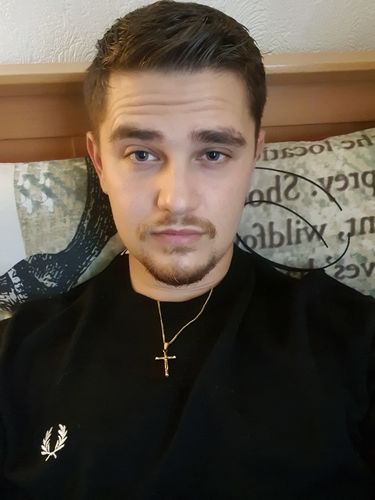 Customer photo review of Crucifix (Gold)