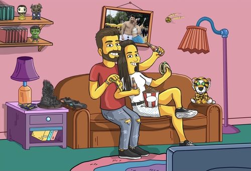 Customer photo review of RETRATO EM ARQUIVO DIGITAL FAMILIA AMARELA