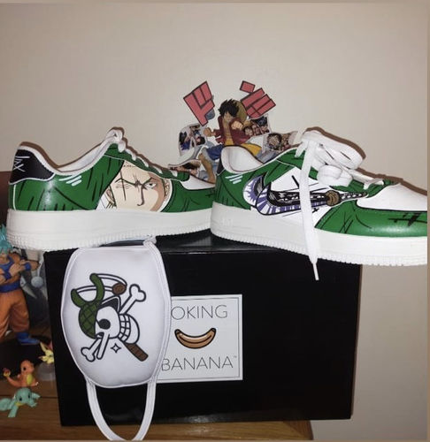 Customer photo review of Sneaker One Piece - Roronoa Zoro 2.0