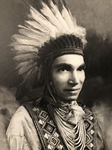 Customer photo review of The Chief - Custom Canvas