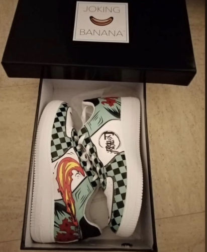 Customer photo review of Sneaker Demon Slayer - Tanjiro Kamado Basse