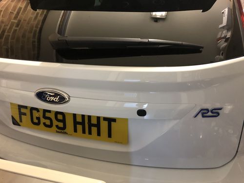 Customer photo review of Domed Number Plate Badges