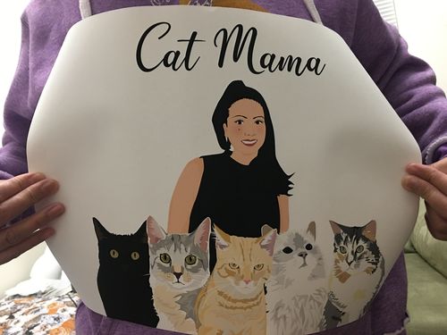 Customer photo review of Custom Family Portrait (Poster)