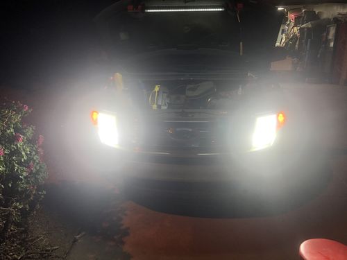 Customer photo review of Super Bright 6000K LED Fog Lights