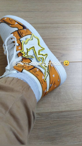 Customer photo review of Sneaker Demon Slayer - Zenitsu Agatsuma Montante 2.0