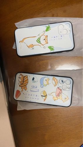 Customer photo review of Shiba Inu iPhone Case