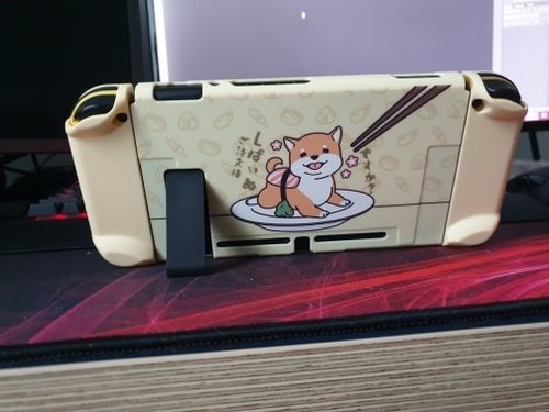 Customer photo review of Shiba Inu Switch Lite Case