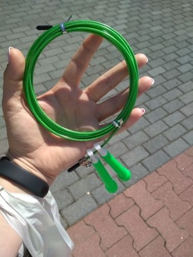 Customer photo review of Corde à sauter Acier Pro™