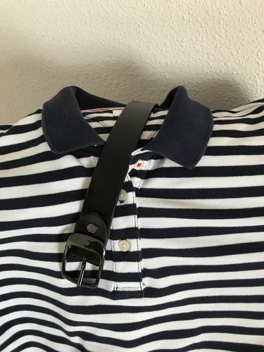 Customer photo review of Elégante ceinture en cuir pour femme