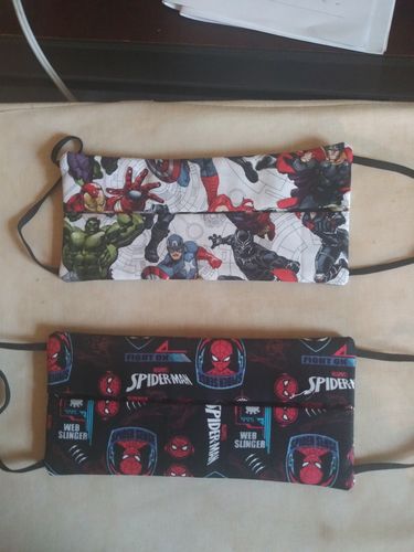 Customer photo review of Black Elastic - 20 Pieces (10 Masks)