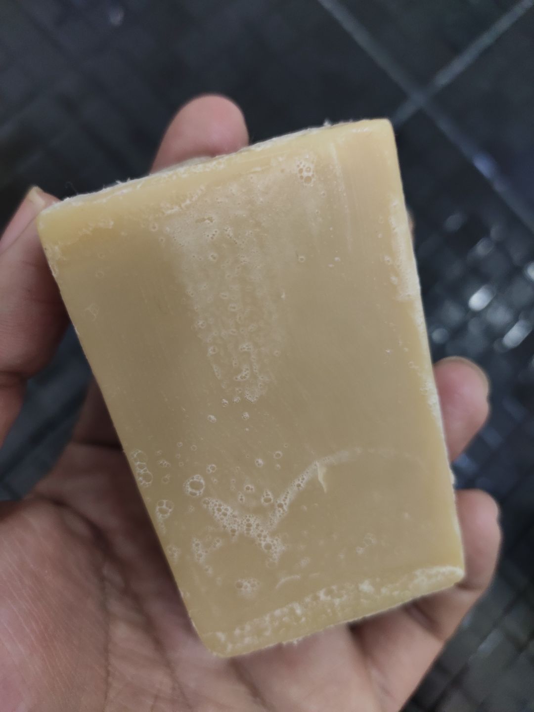 Customer photo review of Mayan Honey Facial Soap / Jabón Facial de Miel Maya
