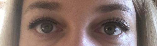 Customer photo review of Magic Lashes Glamour Bundle
