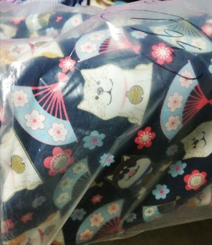 Customer photo review of Shiba Inu Fabric