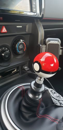Customer photo review of Pokemon PokeBall Shift Knob Gear Shift Knob