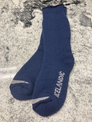 Customer photo review of J.B. Field's Icelandic "30 Below Classic" Merino Wool Thermal Socks (Assorted 3PK) -- SLIGHTLY IMPERFECT