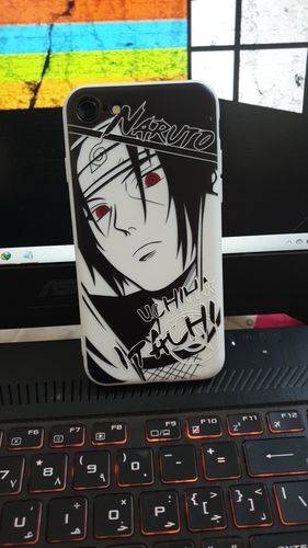 Customer photo review of Naruto Shippuden - Black and White iPhone Cases