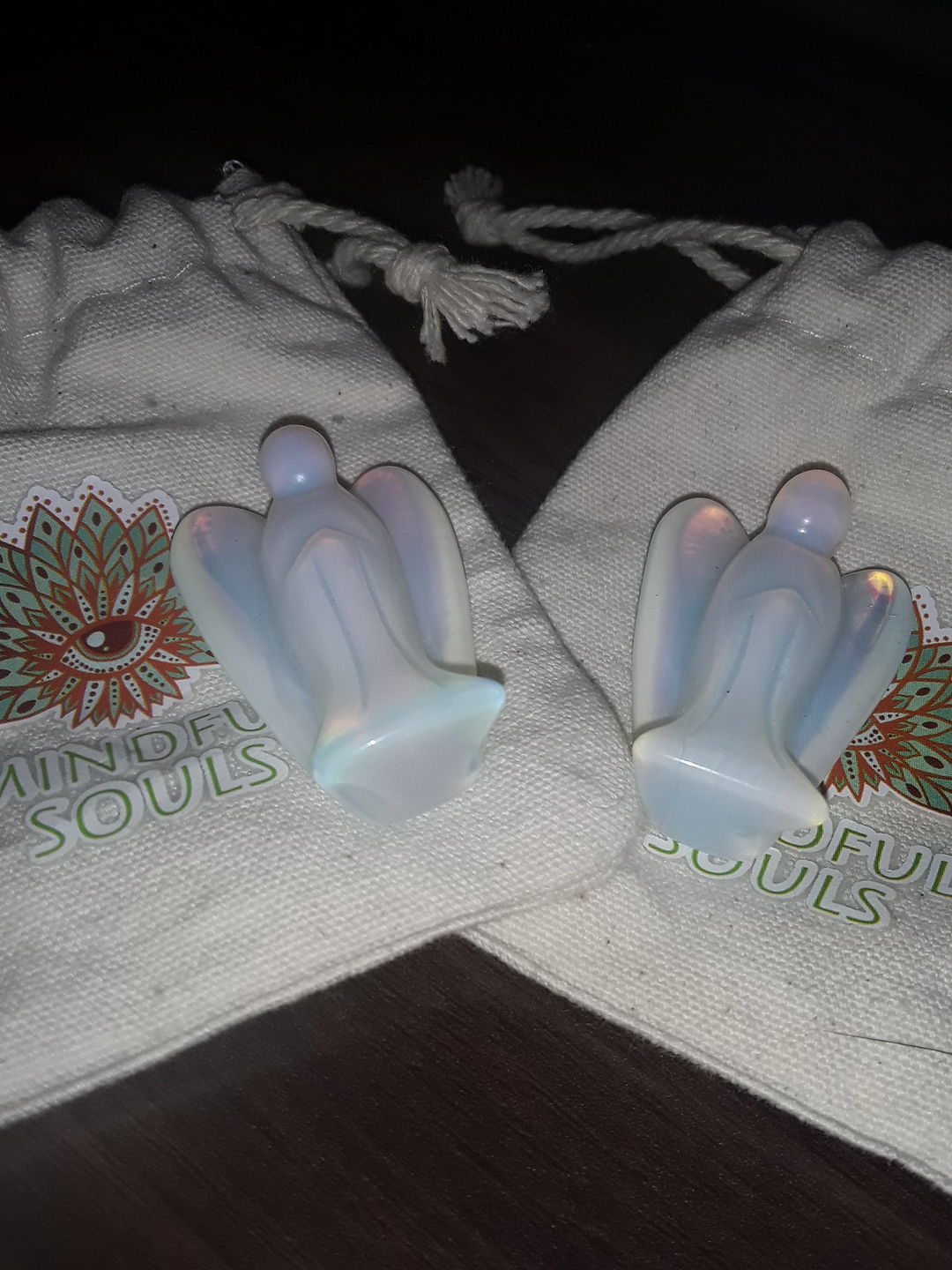 Customer photo review of Pocket Guardian Angel Amulet