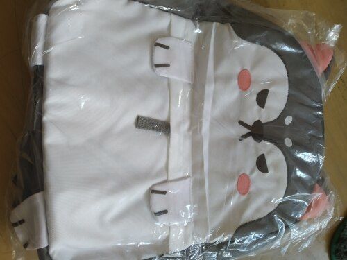 Customer photo review of Shiba Inu Backpack