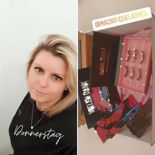 Customer photo review of Magic Lashes Glamour Bundle
