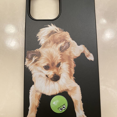 Customer photo review of Eco-Friendly custom phone case
