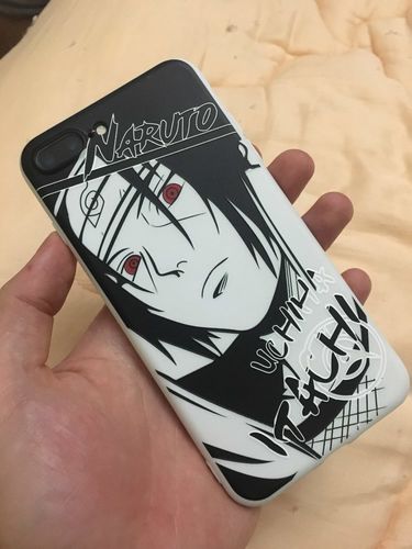 Customer photo review of Naruto Shippuden - Black and White iPhone Cases