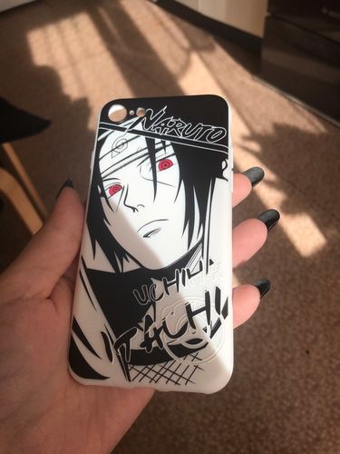 Customer photo review of Naruto Shippuden - Black and White iPhone Cases