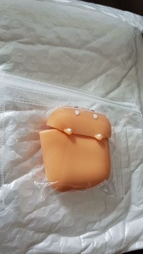 Customer photo review of Shiba Inu Airpods Case