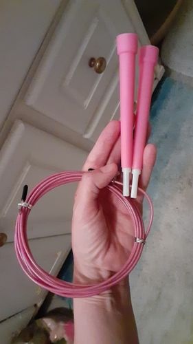 Customer photo review of Corde à sauter Acier Pro™
