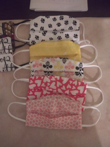 Customer photo review of Mask Insert - Straight - 100 Count