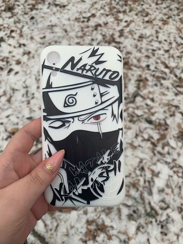 Customer photo review of Naruto Shippuden - Black and White iPhone Cases