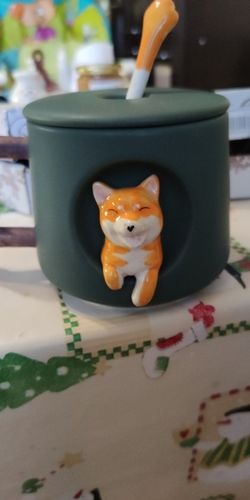 Customer photo review of Shiba Inu Cup