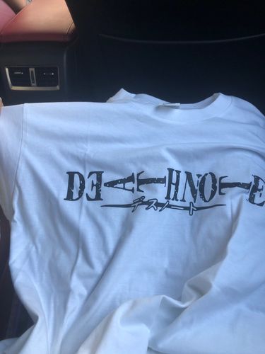 Customer photo review of Death Note - Tee