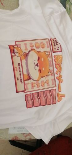 Customer photo review of Shiba Inu T Shirt
