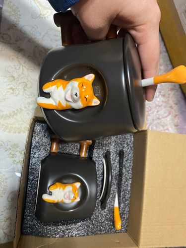 Customer photo review of Shiba Inu Cup