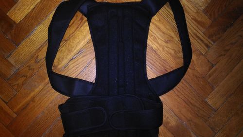 Customer photo review of Back Posture Corrector Posture Brace Support - Adjustable Back Trainer