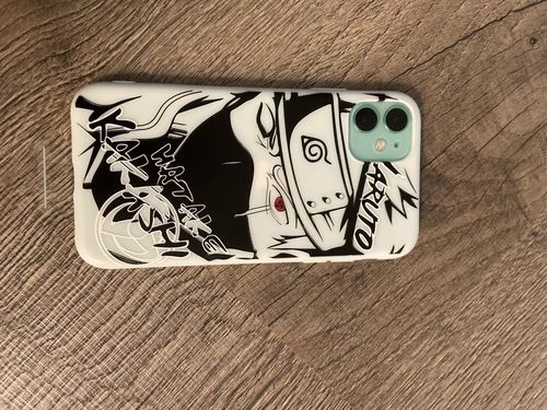 Customer photo review of Naruto Shippuden - Black and White iPhone Cases