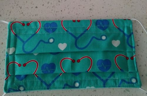 Customer photo review of Mask Insert - Straight - 100 pack