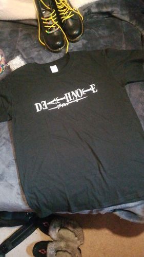 Customer photo review of Death Note - Tee