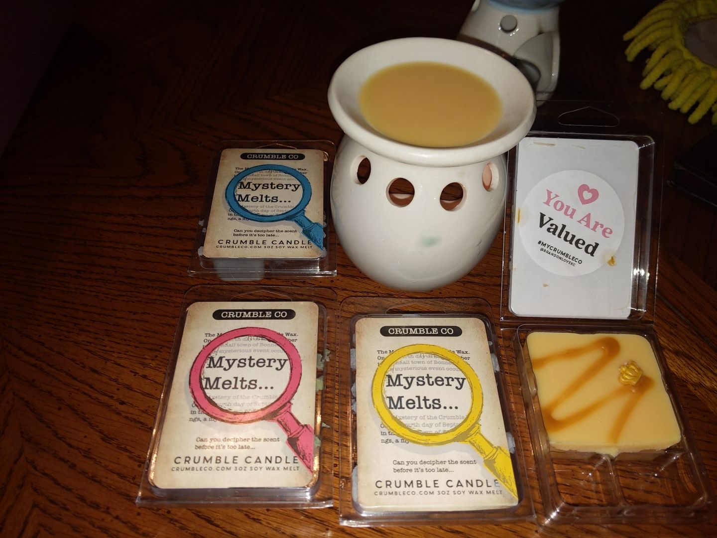 Customer photo review of Mystery Melt Bundle(5 bars)!