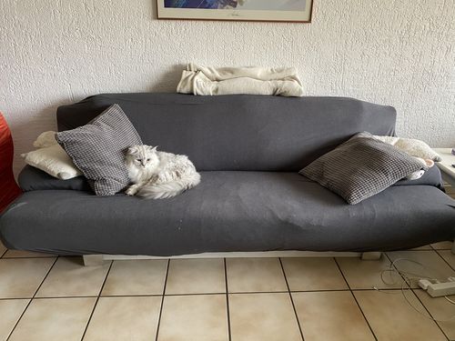 Customer photo review of Gris - Housses 100% Waterproof et Ultra résistantes Extensibles de Fauteuil et Canapé - La Maison des Housses
