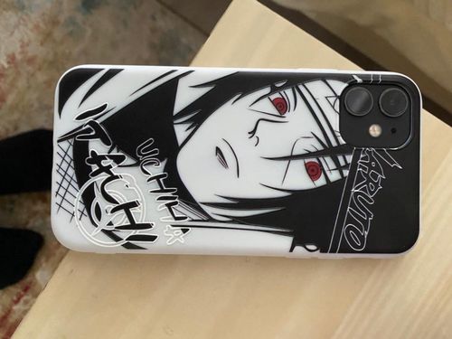 Customer photo review of Naruto Shippuden - Black and White iPhone Cases