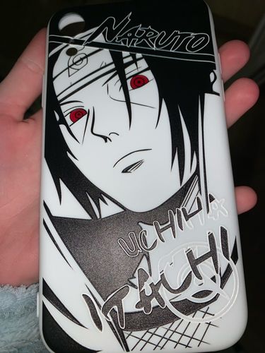 Customer photo review of Naruto Shippuden - Black and White iPhone Cases