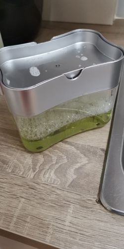 Customer photo review of Smart™ Liquid Soap Pump Dispenser + Sponge Holder (With Free Sponge)