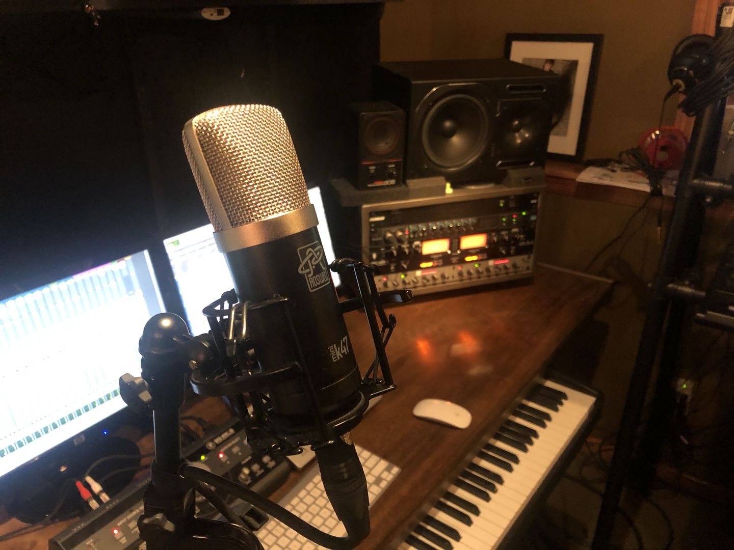 Customer photo review of Mini K47 Condenser Microphone