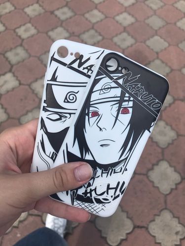 Customer photo review of Naruto Shippuden - Black and White iPhone Cases