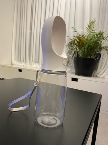 Customer photo review of Shiba Inu Water Bottle