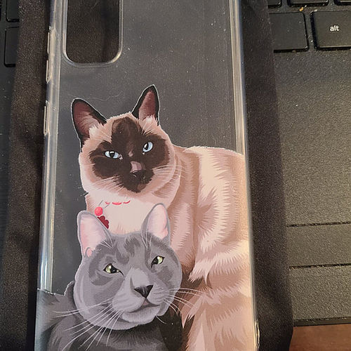 Customer photo review of Custom Pet Phone Case