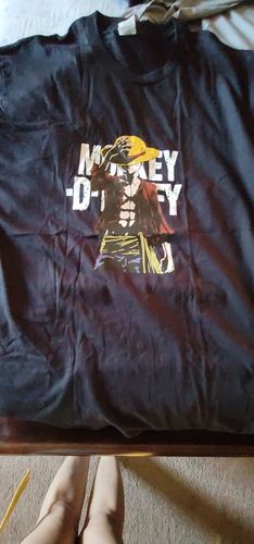 Customer photo review of Monkey D. Luffy - Tee